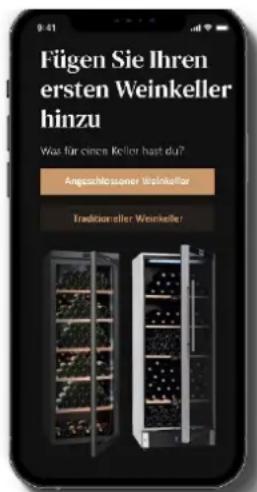 LA SOMMELIERE APOGEE200PVN - Verbindung zu einem WIFI-Netzwerk - 1