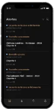 LA SOMMELIERE APOGEE200PVN - Page « ALERTES » - 1