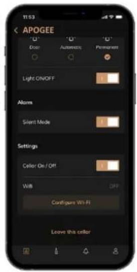 LA SOMMELIERE APOGEE200N - Managing my cellar - 3