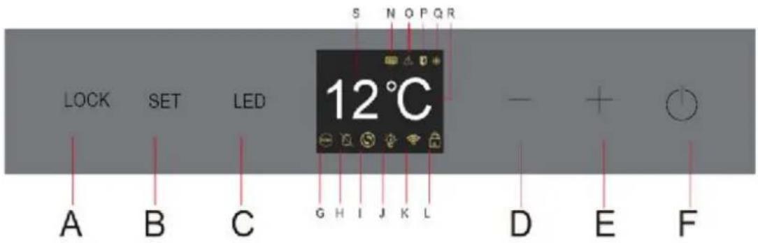LA SOMMELIERE APOGEE200N - Kelder Bluetooth-bereik - 1