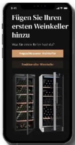LA SOMMELIERE APOGEE190DZN - Verbindung zu einem WIFI-Netzwerk - 1