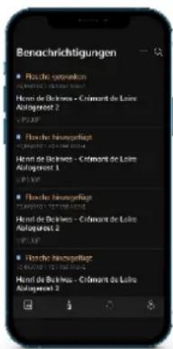 LA SOMMELIERE APOGEE190DZN - Seite « BENACHRICHTIGUNGEN » - 1