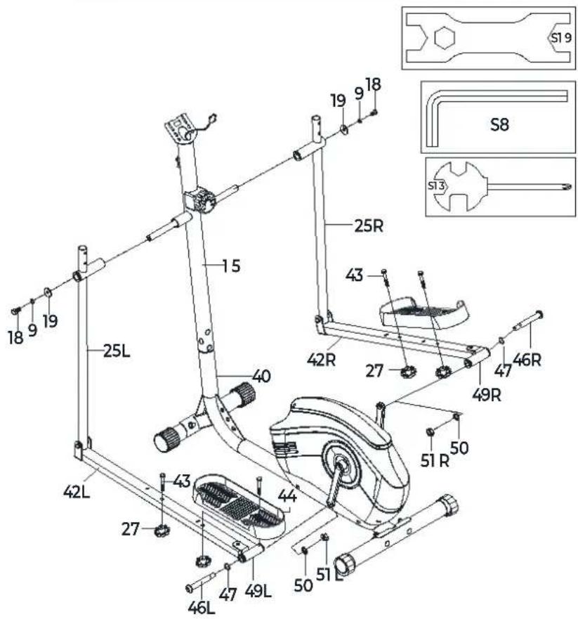 VirtuFit CTR 1.0 - 3 M10 * 45 4 PCS - 1