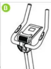 VirtuFit HTR 1.0 - To adjust the foot straps, follow the steps below: - 2
