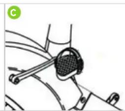 VirtuFit HTR 1.0 - To adjust the foot straps, follow the steps below: - 3