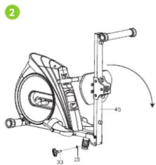 VirtuFit Row 1.0 - ANLEITUNG ZUM FALTEN UND ENTFALTEN - 2