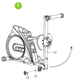 VirtuFit Row 1.0 - ANLEITUNG ZUM FALTEN UND ENTFALTEN - 1