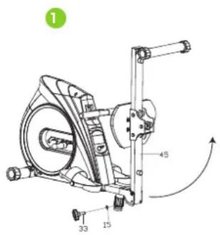 VirtuFit Row 1.0 - FOLDING INSTRUCTIONS - 1