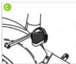 VirtuFit HTR 2.0 - To adjust the foot straps, follow the steps below: - 3