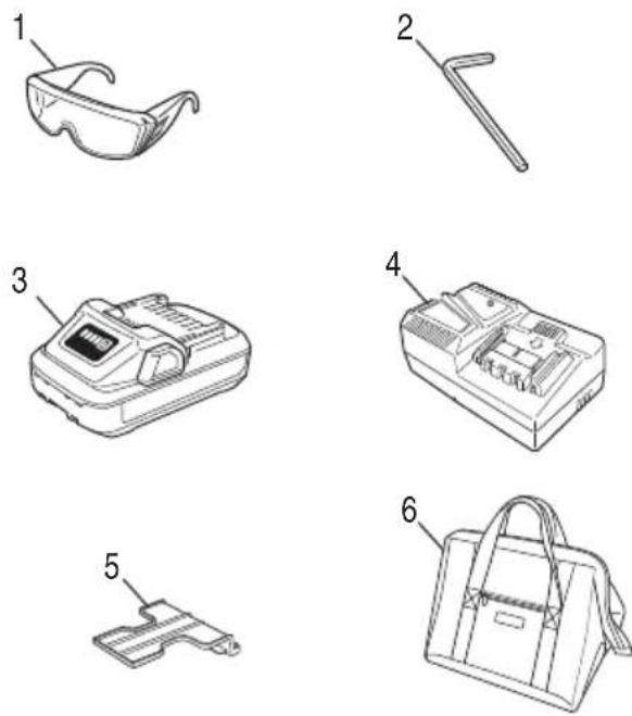 HiKOKI NR 1838DKA - STANDARD ACCESSORIES - 1