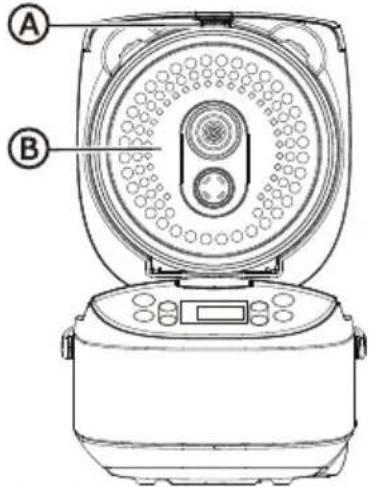 TOSHIBA TRCS01 - Couvercle Intérieur - 1