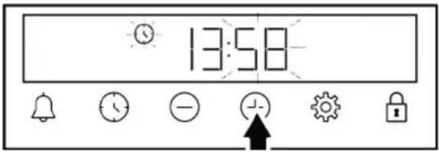 BEKO FBE67300XCS - Modification de l'heure du jour - 3