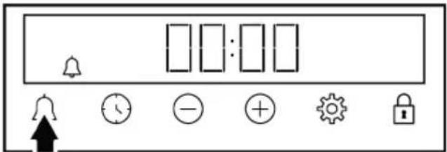 BEKO FBE67301XCS - Setting the alarm - 2