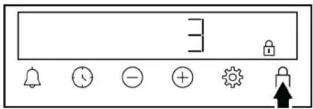 BEKO FBE67301XCS - Activation du verrouillage de touches - 1