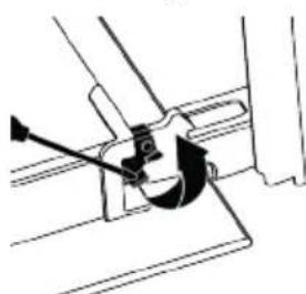 BEKO FBE67301XCS - Removing the oven door - 1