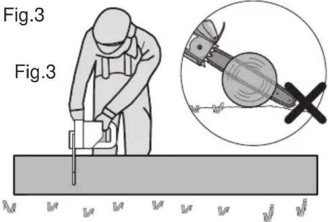 WORX WG311 - 5FTronçonnage d'une bille - 1