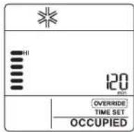 LG PREMTC00U - Setting the override time - 1