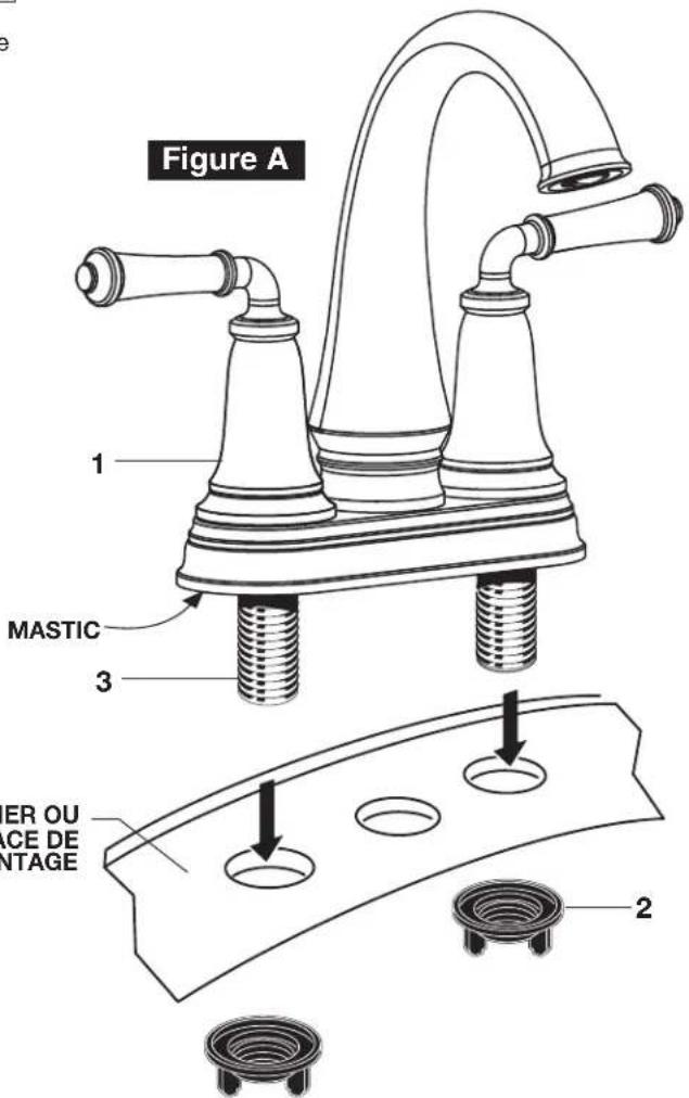 American Standard Delancey 7052207 - MISE EN GARDE : - 2