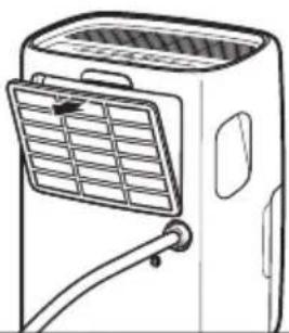 WHIRLPOOL WHAD50PCW - Nettoyage du filtre - 2
