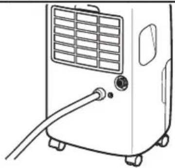 WHIRLPOOL WHAD50PCW - Mode continu et raccord du tuyau de vidange (optionnel) - 1
