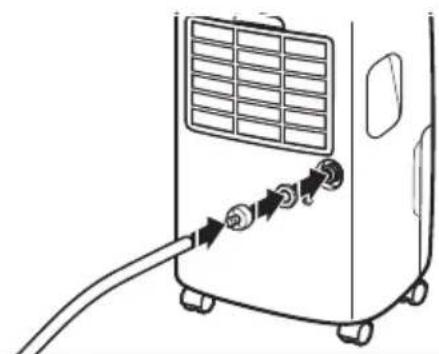 WHIRLPOOL WHAD50PCW - Mode continu et raccord du tuyau de vidange (optionnel) - 3