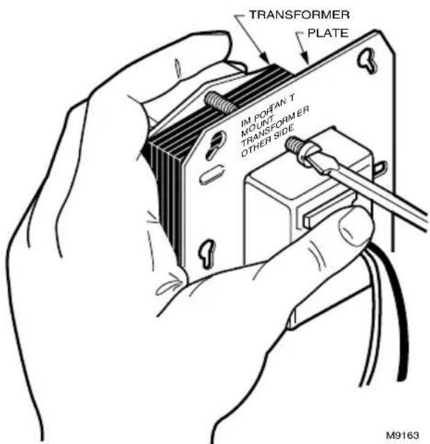 HONEYWELL AT72D - Clamp Mounting Using Junction Box Knockout - 8