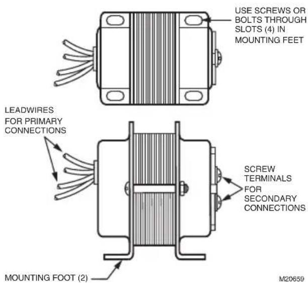 HONEYWELL AT72D - Foot Mounting (Fig. 10) - 1