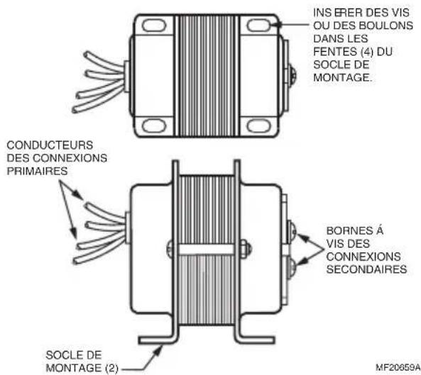 HONEYWELL AT72D - Montage sur socle (Fig. 10) - 1