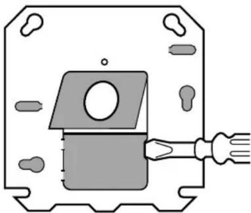 HONEYWELL AT72D - Clamp Mounting Using Junction Box Knockout - 5