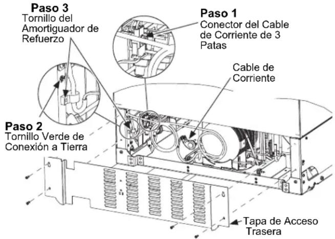 Monogram ZKW36V - CAMBIE EL CABLE DE CORRIENTE - 1