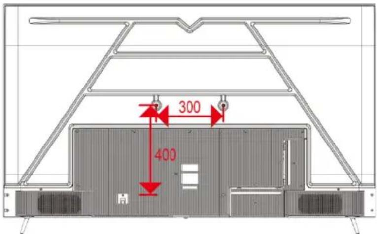 EDENWOOD ED75EA04UHD-RE - Wall Mounting Instructions - 1