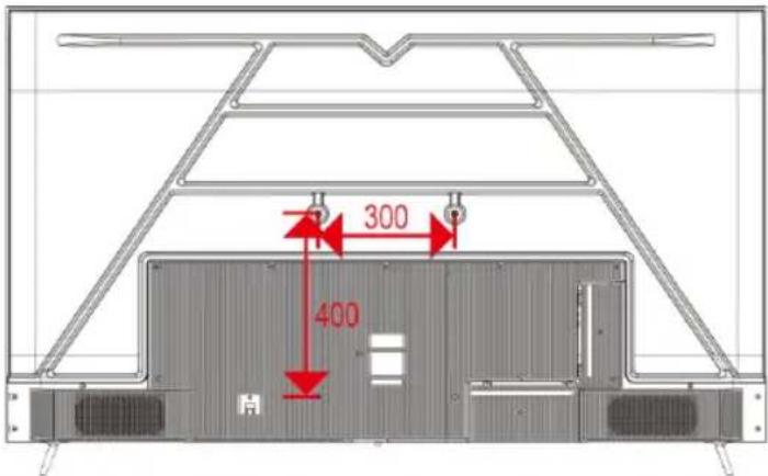 EDENWOOD ED75EA04UHD-RE - Instructions de montage mural - 1