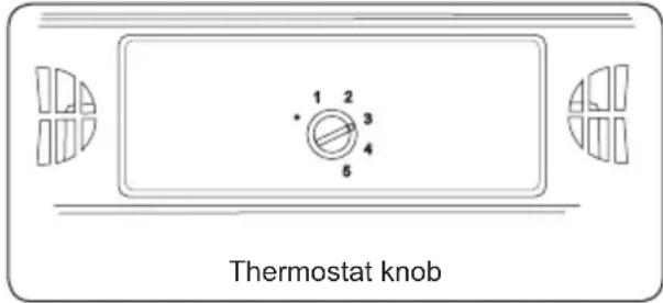 VESTEL VEKS1135 - Thermostat Setting - 2