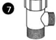 Brondell Swash SE400 - Installation Parts - 2