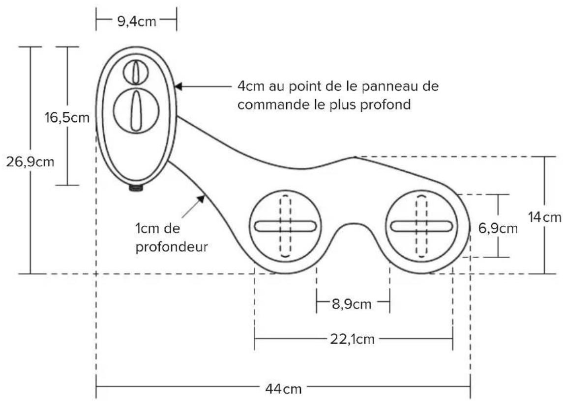 Brondell SouthSpa LH-12 - CARACTÉRISTIQUES DU PRODUIT (suite) - 1