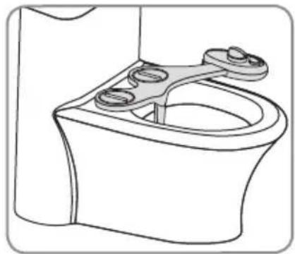 Brondell SouthSpa LH-12 - INSTALLING THE BIDET ATTACHMENT (CONT.) - 2