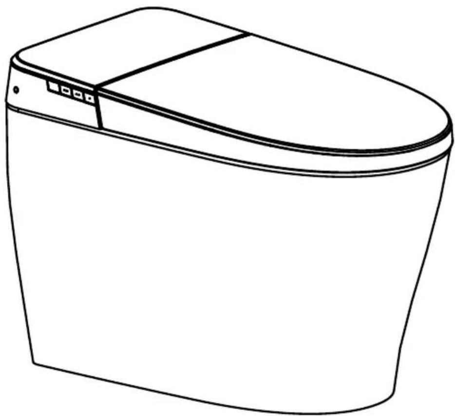 Brondell Sutro IBT-1000 - Integrated Smart Bidet Toilet - 1
