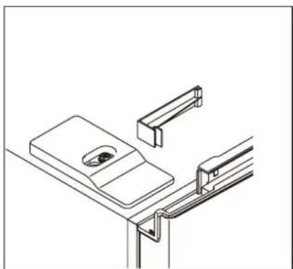 Veripart VPKK185EW - DE DRAAIRICHTING VAN DE DEUR OMKEREN - 1
