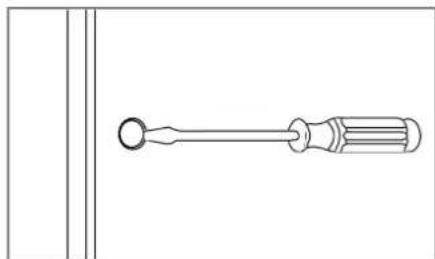 Veripart VPKK185EW - Install the handle - 1