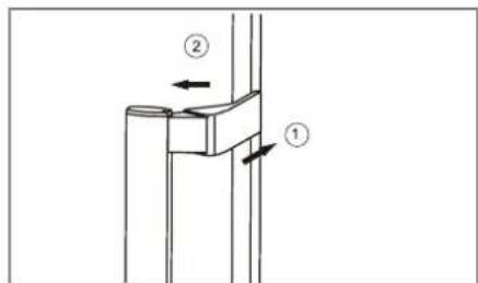Veripart VPKK185EW - Install the handle - 3