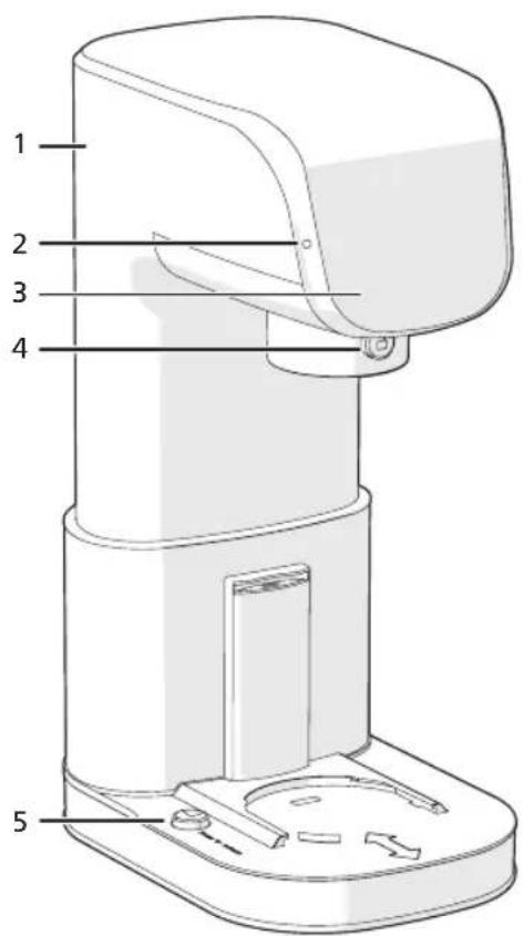 Pierre PICM7000 - Main components and standard attachments - 2