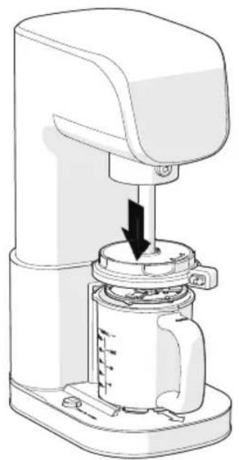 Pierre PICM7000 - Becher einsetzen - 3