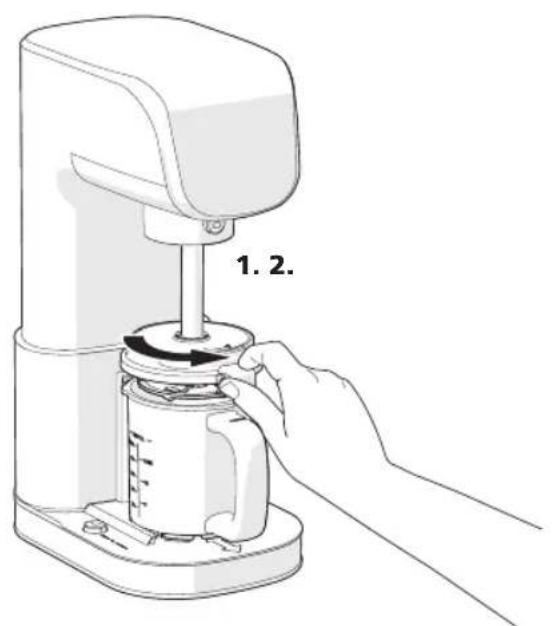 Pierre PICM7000 - Remove stirrer and jug - 1