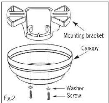 Canarm CP120 - PREPARING FOR MOUNTING - 1