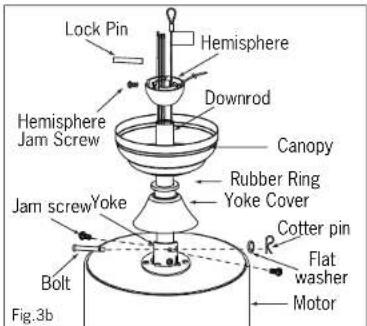 Canarm CP96 - MOUNTING DOWNROD MOUNT - 2