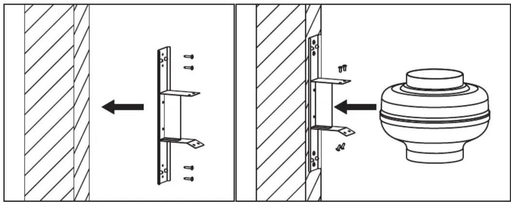 Canarm DFRC-5ES - ATTENTION : GARDER VOS MAINS LOIN DE LA TURBINE - 1