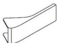 Veripart VPVR185NFCW - Supplied parts: - 1