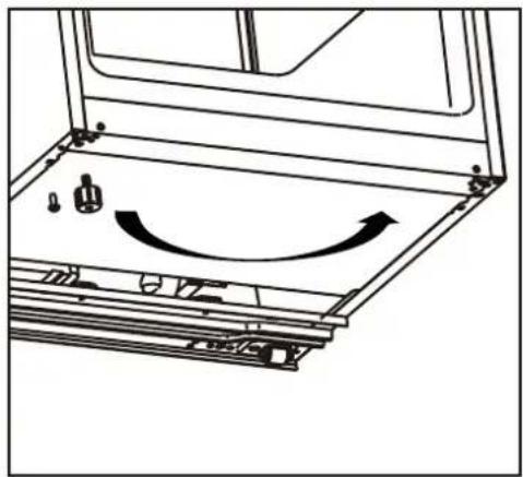 Veripart VPVR185NFCW - DE DRAAIRICHTING VAN DE DEUR OMKEREN - 1
