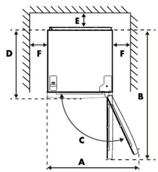 Veripart VPVR185NFCW - DIMENSIONS - 3