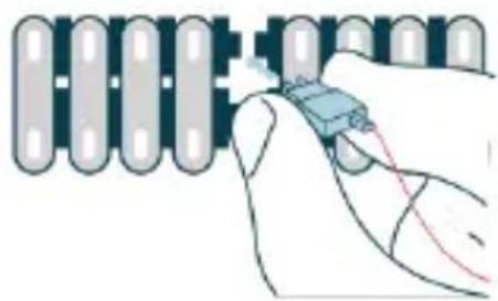 Nordväl DC101-2K - Connect the red ACC(+) fuse to the fuse box (switched power). - 2